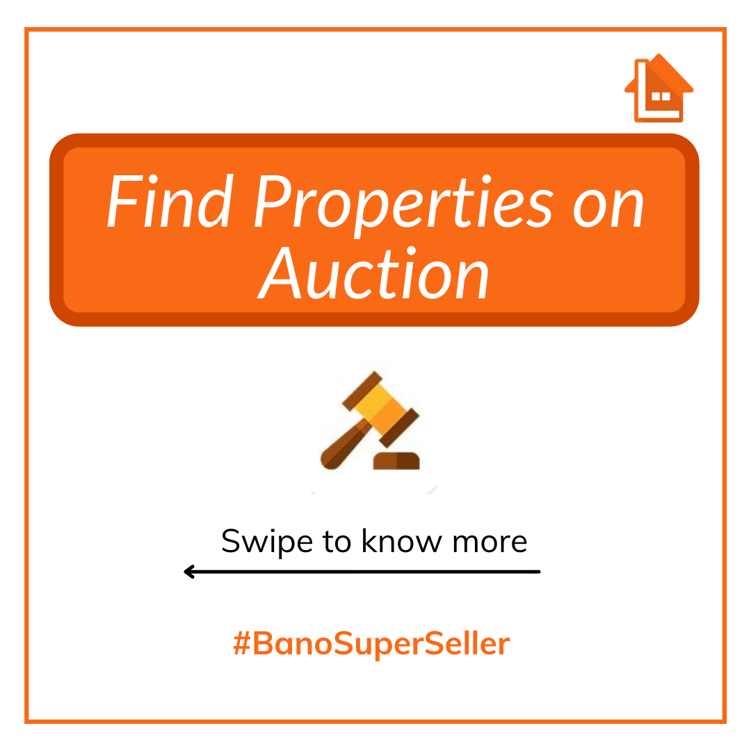 Find properties on auction for free